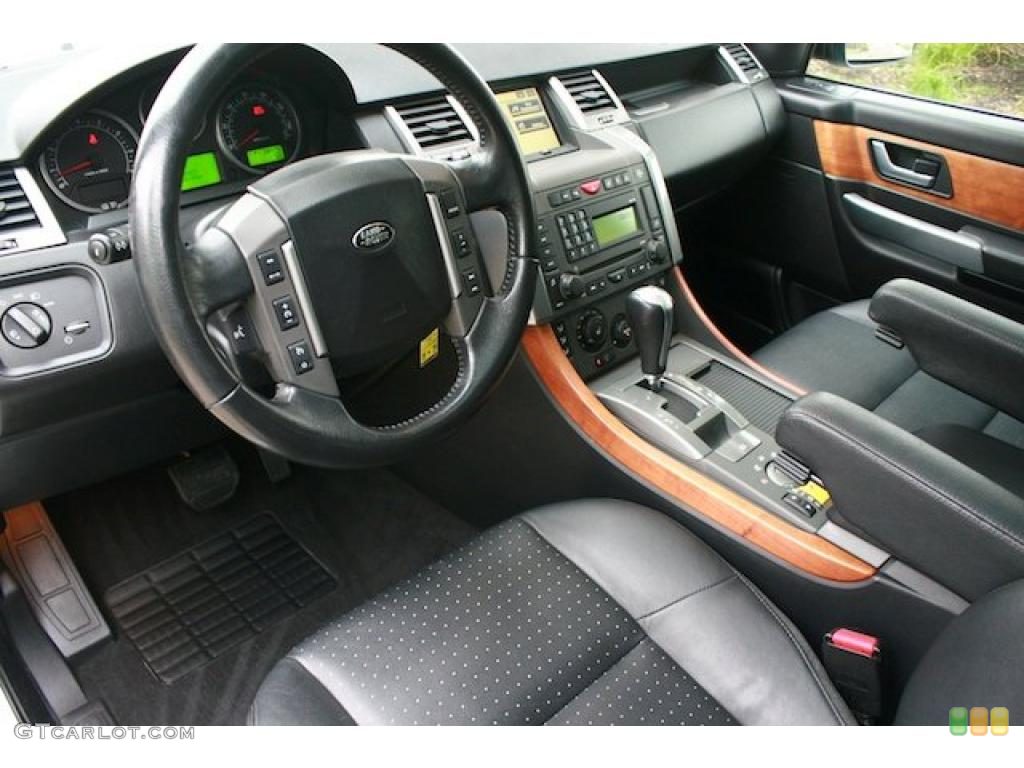 Range Rover Sport 2011 салон ночью